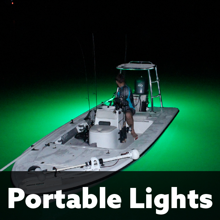Underwater Dock & Fish Lights to Attract Fish Anywhere!
